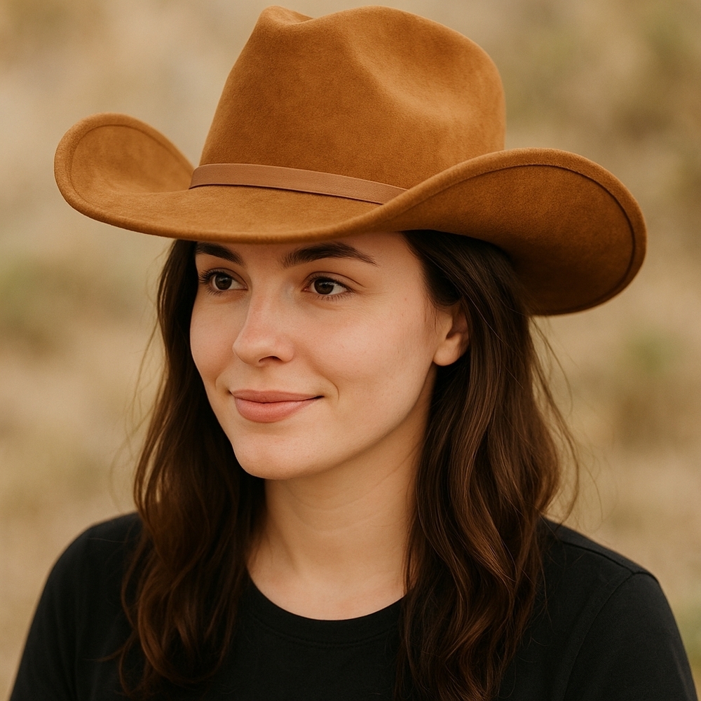 Classic Tan Cowboy Hat